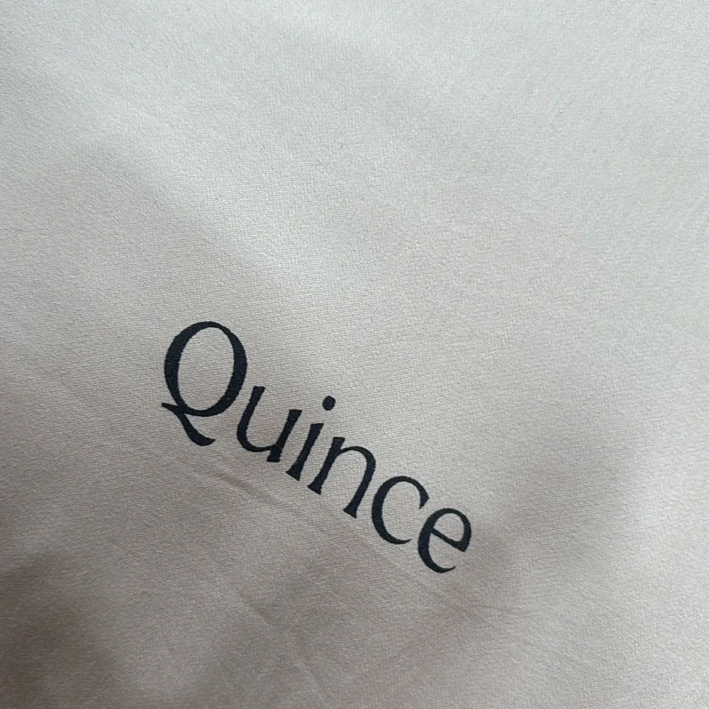 QUINCE Bamboo Duvet Cover King/Cal King Sand